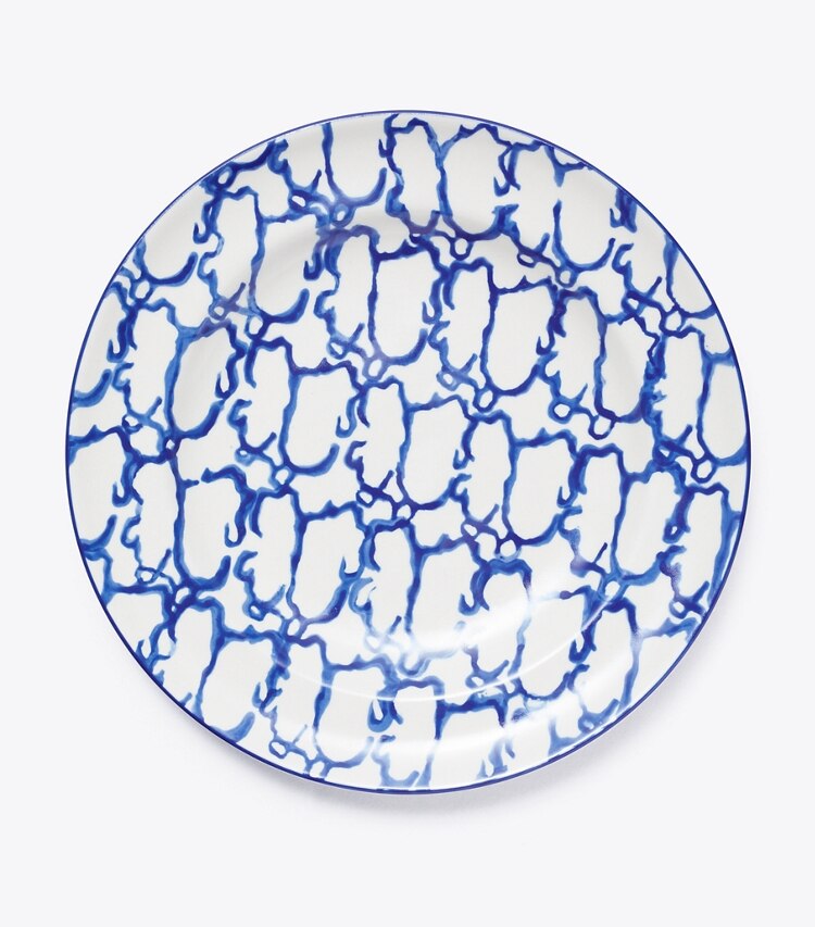 Tory Burch diseñador artículos de mesa & cristalería Cuenco para sopa con borde de loza esponjada, set de 2 en SMOKE RING frente