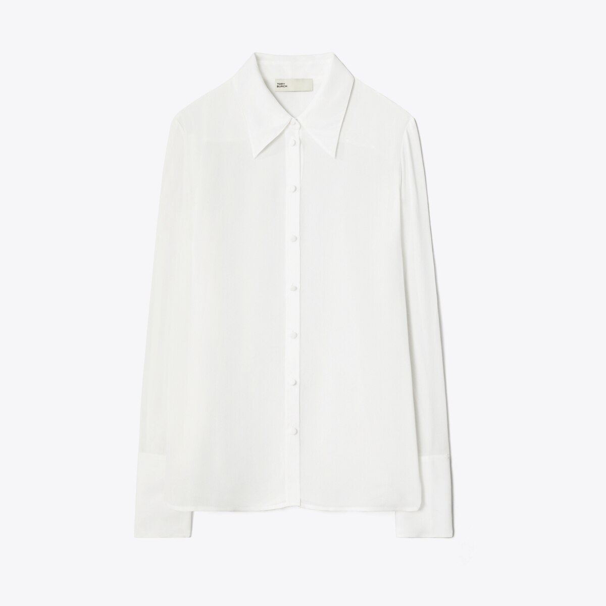 TORY BURCH シャツ Jacquard Cuffed Shirt: Women's Clothing | Tops | Tory Burch EU