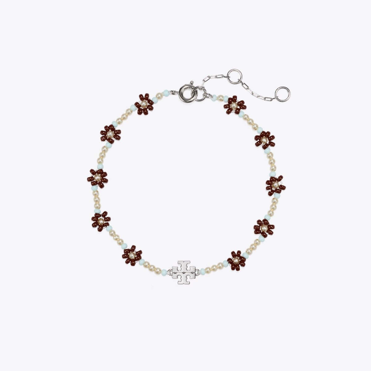 Kaoru レースフラワーブレスレット lace flower bracelet Curiosity Beaded Flower Bracelet: Women's Designer Bracelets