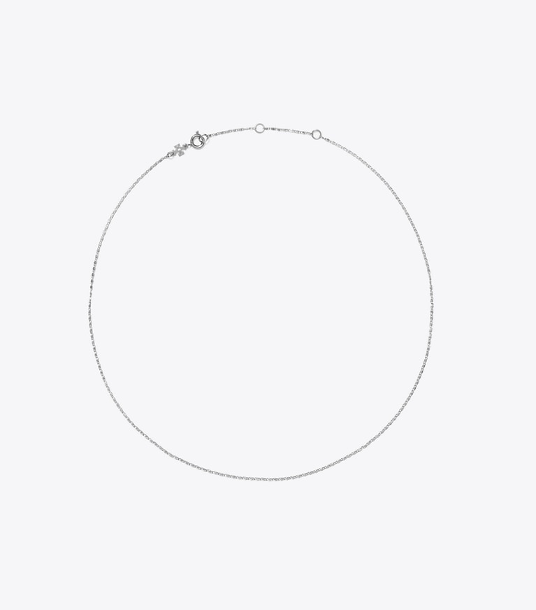 Tory Burch designer hair pins Curiosity Swan Charm in Tory Silver / Crystal additional
