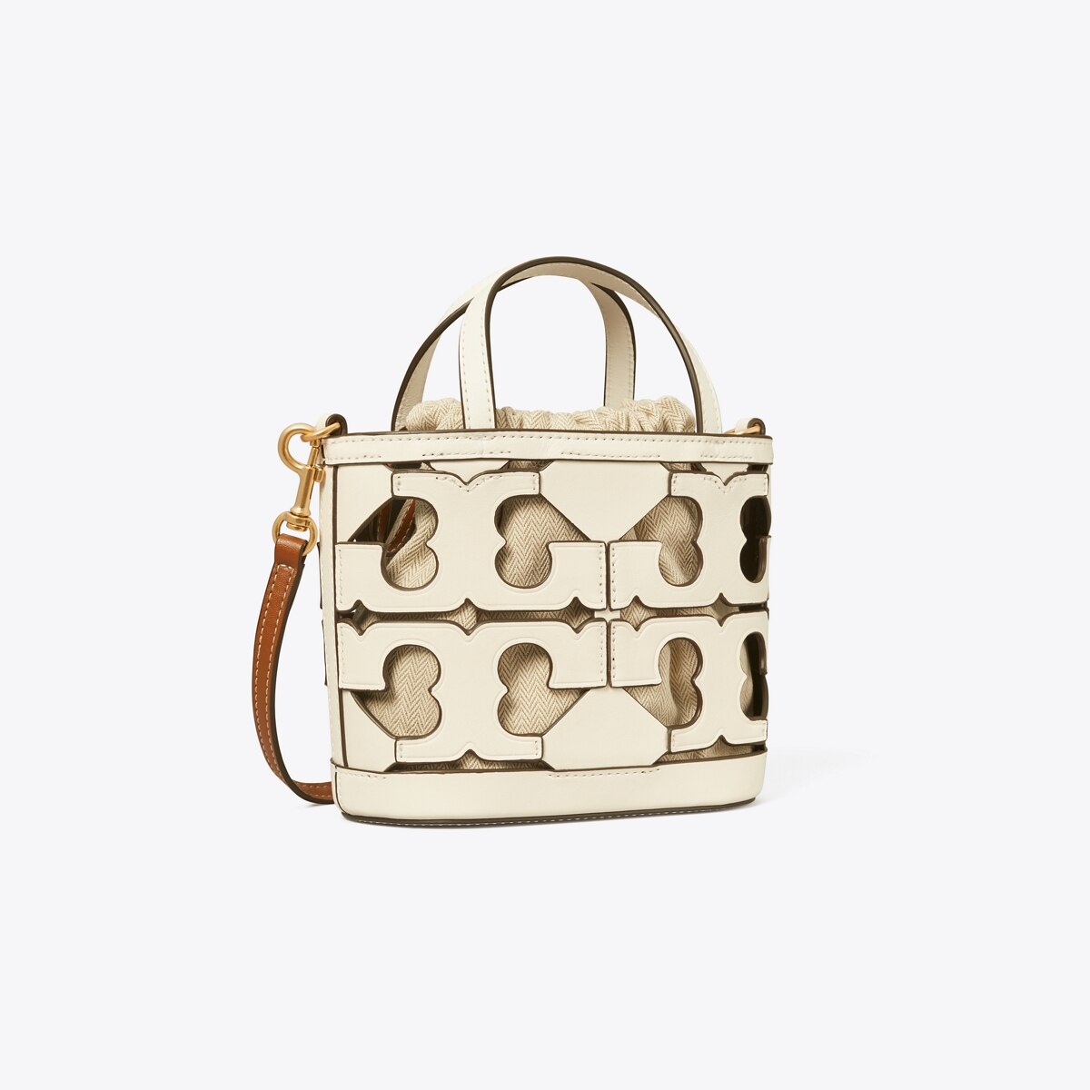 Cutout Logo Mini Tote: Women's Designer Crossbody Bags | Tory Burch