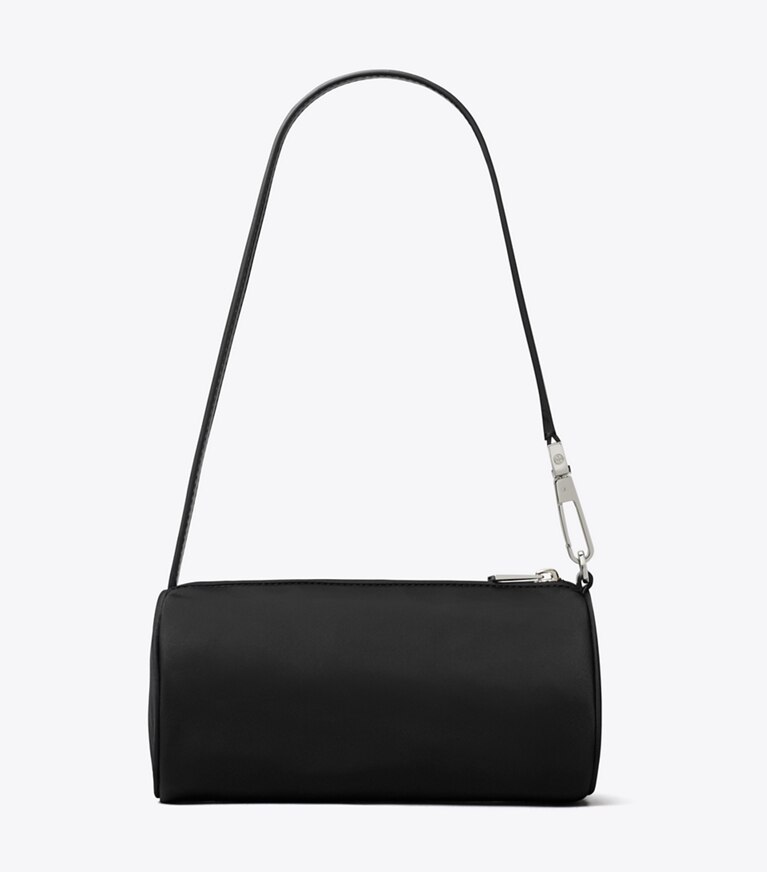 Tory Burch designer borse a tracolla Cylinder Bag Virginia in Black angle