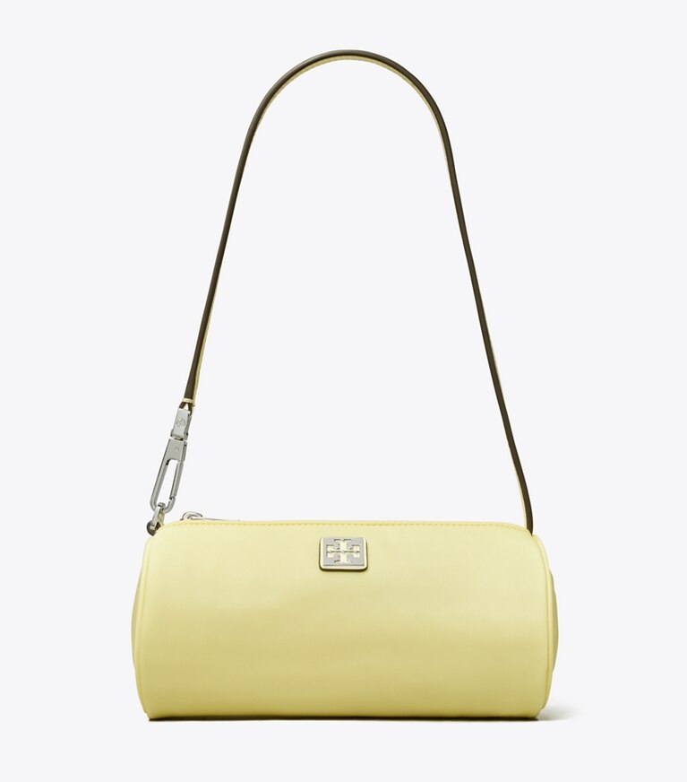 Tory Burch designer borse a tracolla Cylinder Bag Virginia in Banana Marshmallow angle