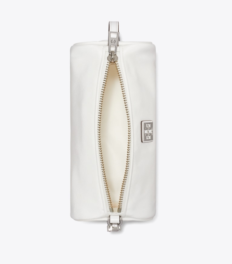 Tory Burch designer borse a tracolla Cylinder Bag Virginia in Snow White angle