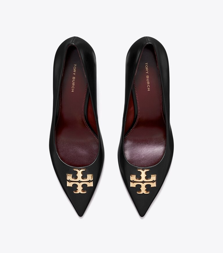 Tory Burch designer scarpe con tacco Décolleté Eleanor in PERFECT BLACK angle