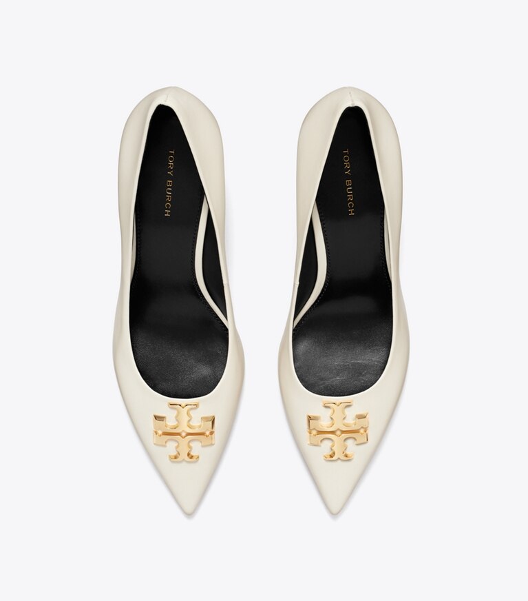 Tory Burch designer scarpe con tacco Décolleté Eleanor in LIGHT CREAM superiore