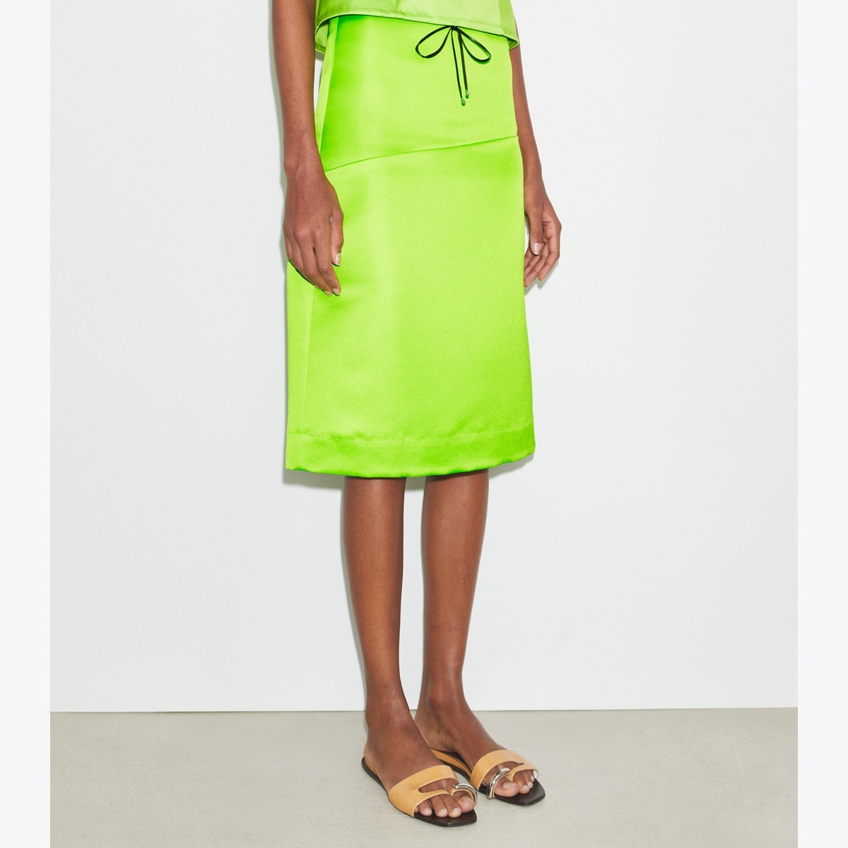 スカート Tory Burch Satin Midi Skirt Tory Burch Satin Midi Skirt | Purple | FARFETCH