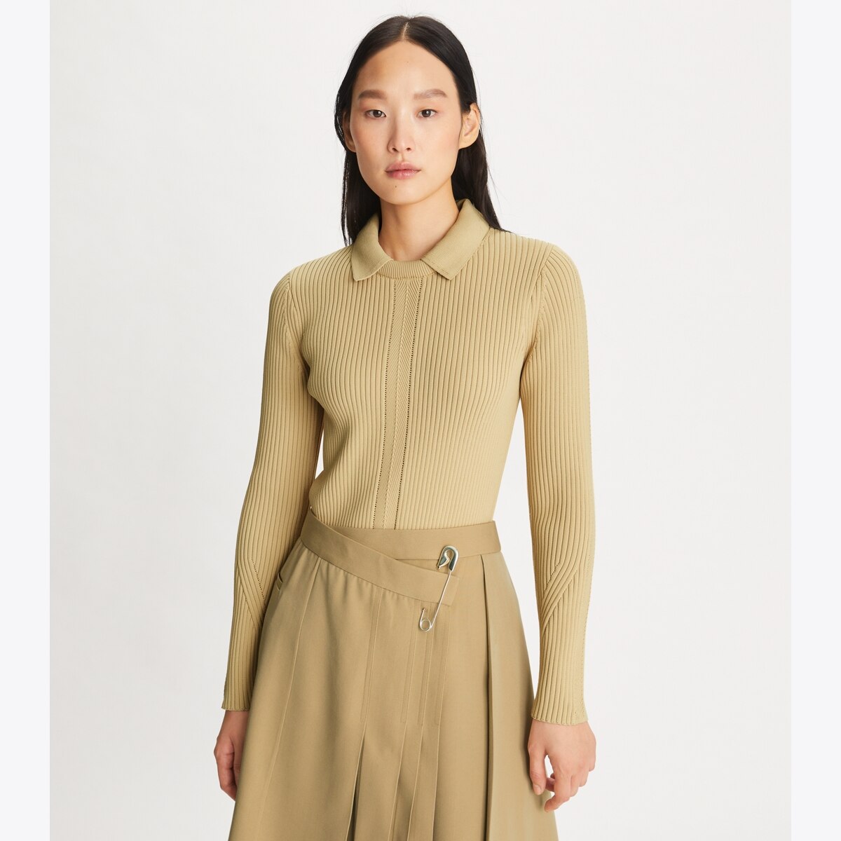 ウールスカート★Tory Burch★DECONSTRUCTED WOOL SKIRT Deconstructed Wool Skirt: Women's Designer Bottoms | Tory Burch