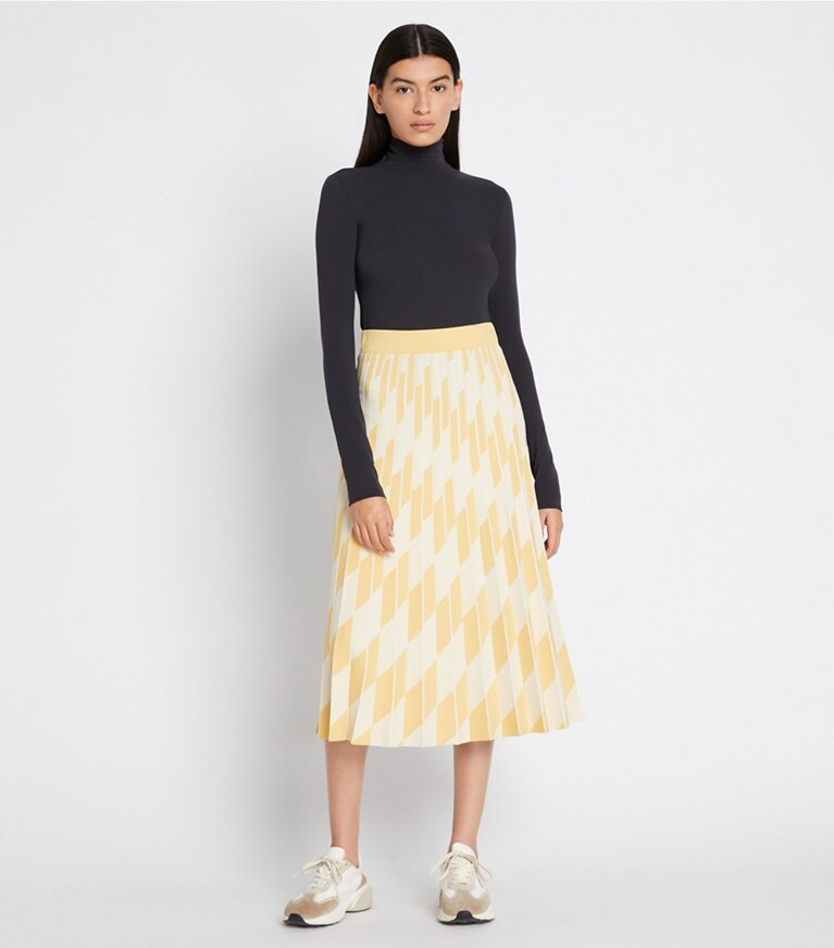 Sport knit shop midi skirt