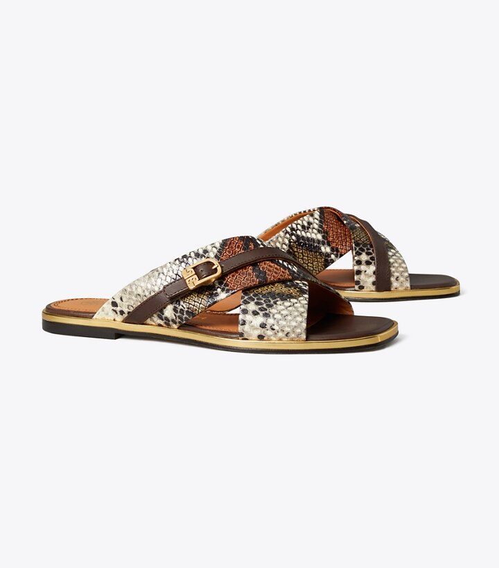 tory burch delaney leather slide sandals