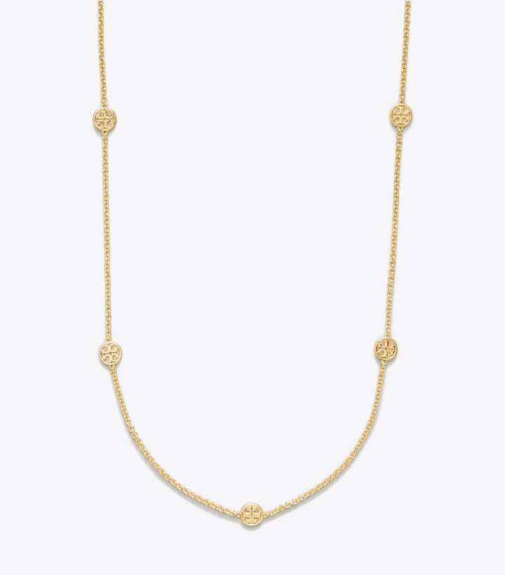 Tory Burch Delicate Logo Necklace