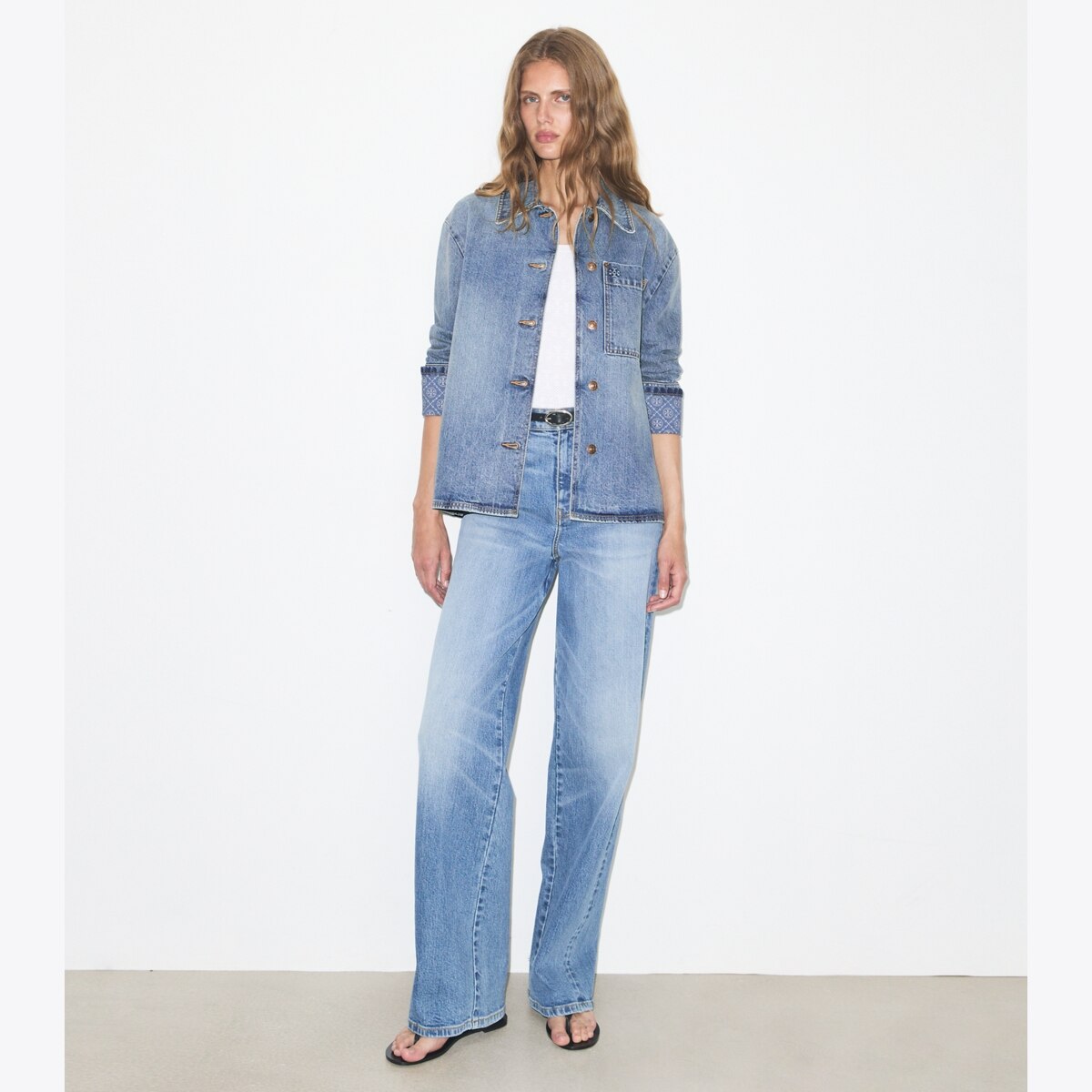 Denim Barn Jacket: Women's Designer Jackets | Tory Burch