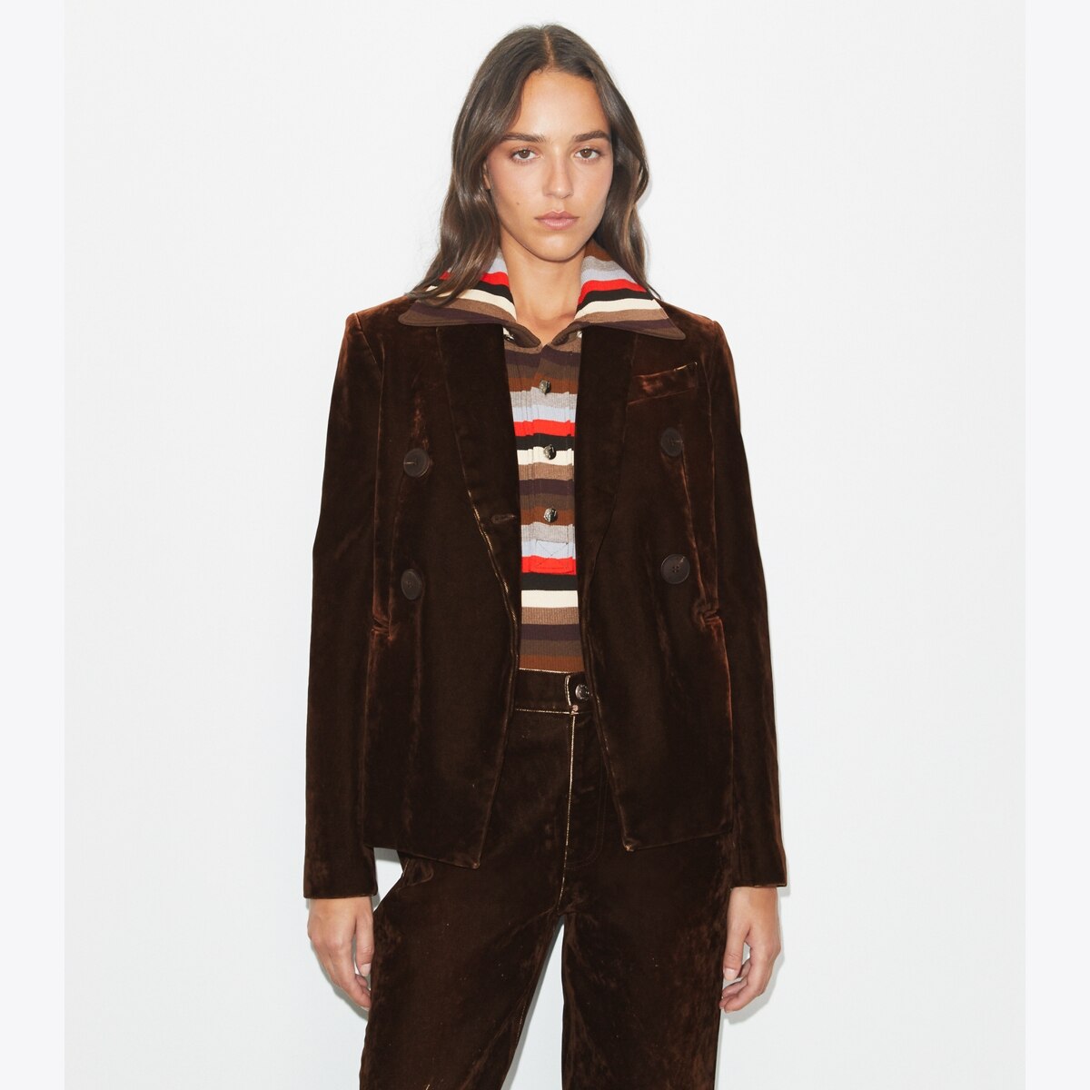 Denim Blazer: Women's Designer Jackets | Tory Burch