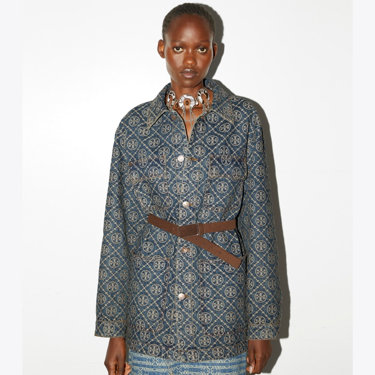 デニムジャケット★Tory Burch★DENIM JACKET WITH POCKETS★ Denim Jacket with Pockets: Women's Designer Jackets | Tory Burch