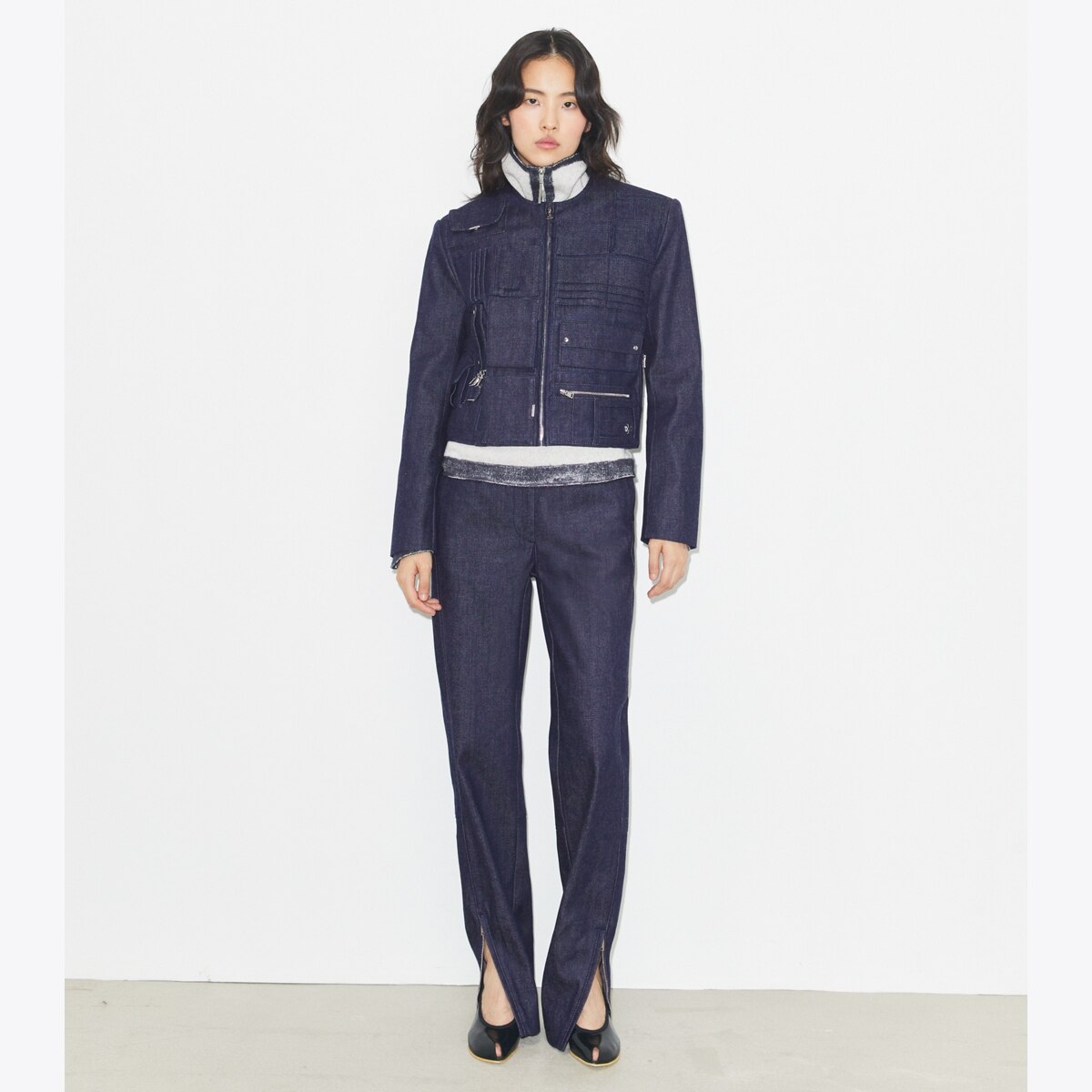 DENIM HANDBAG JACKET - thumbnail 3