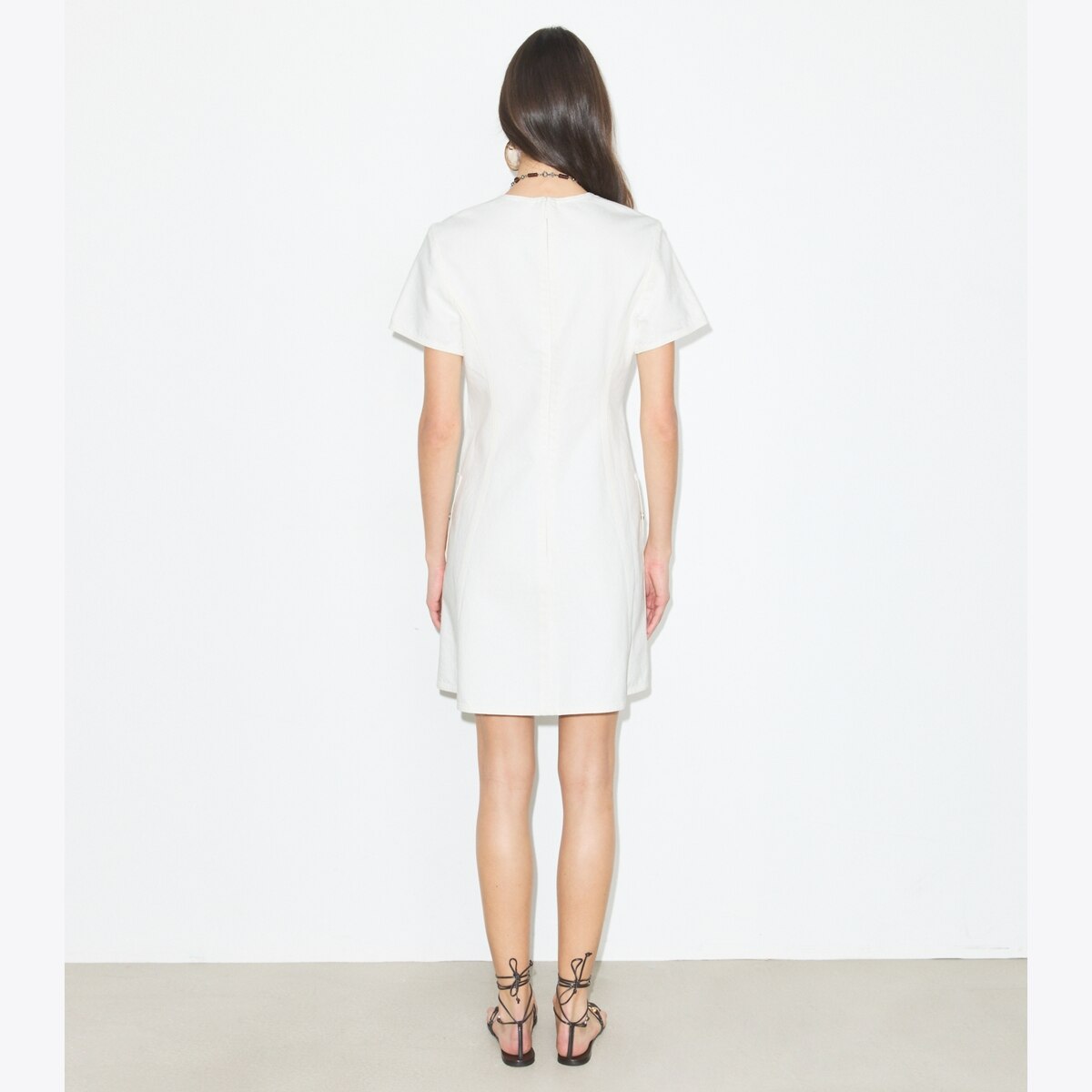tory burch denim shirt dress Tory Burch Deneuve cotton denim shirt dress