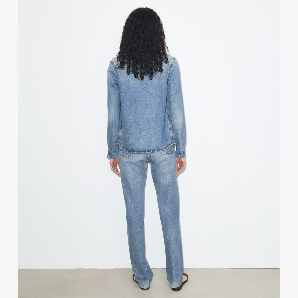 Denim Shirt Jacket: Women's Designer Jackets | Tory Burch CA