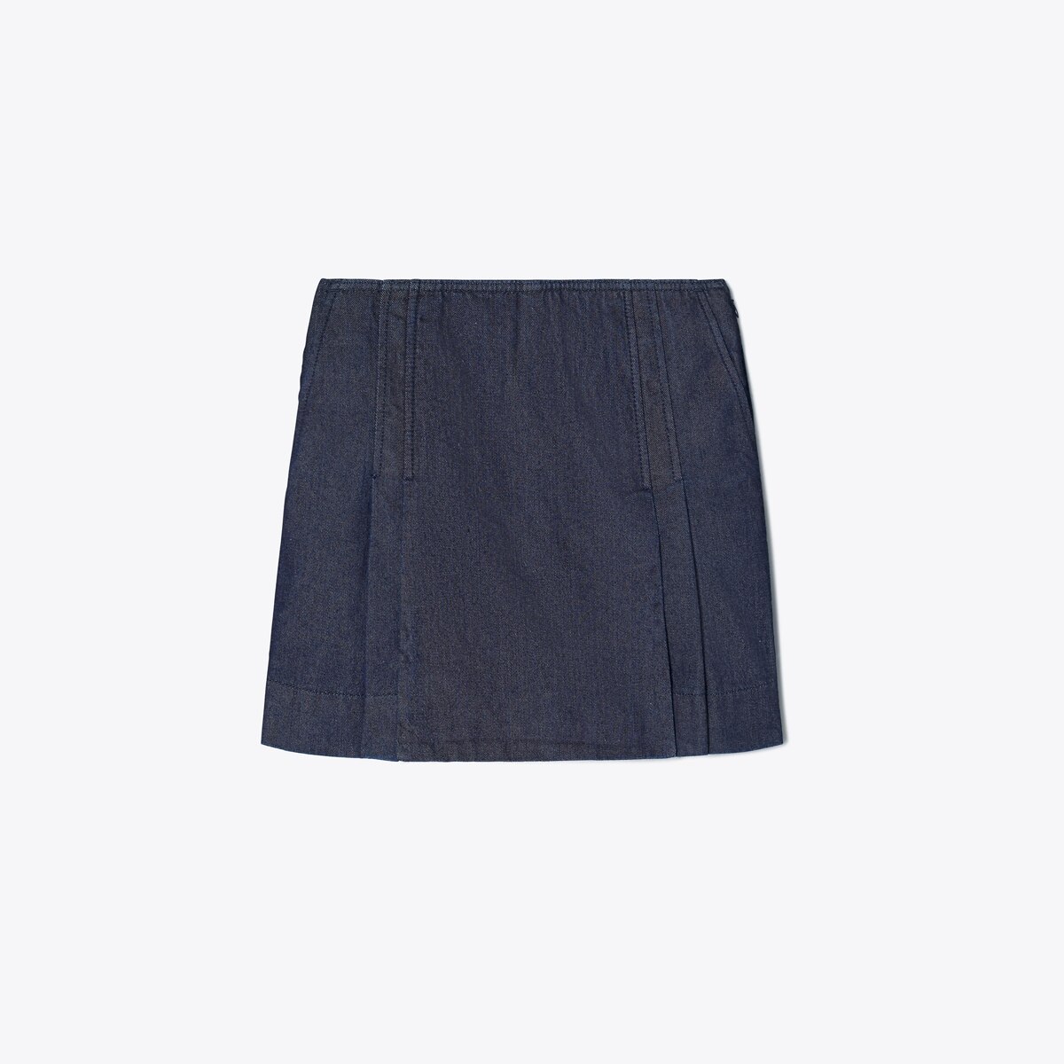 Denim Skort: Women's Designer Bottoms | Tory Burch