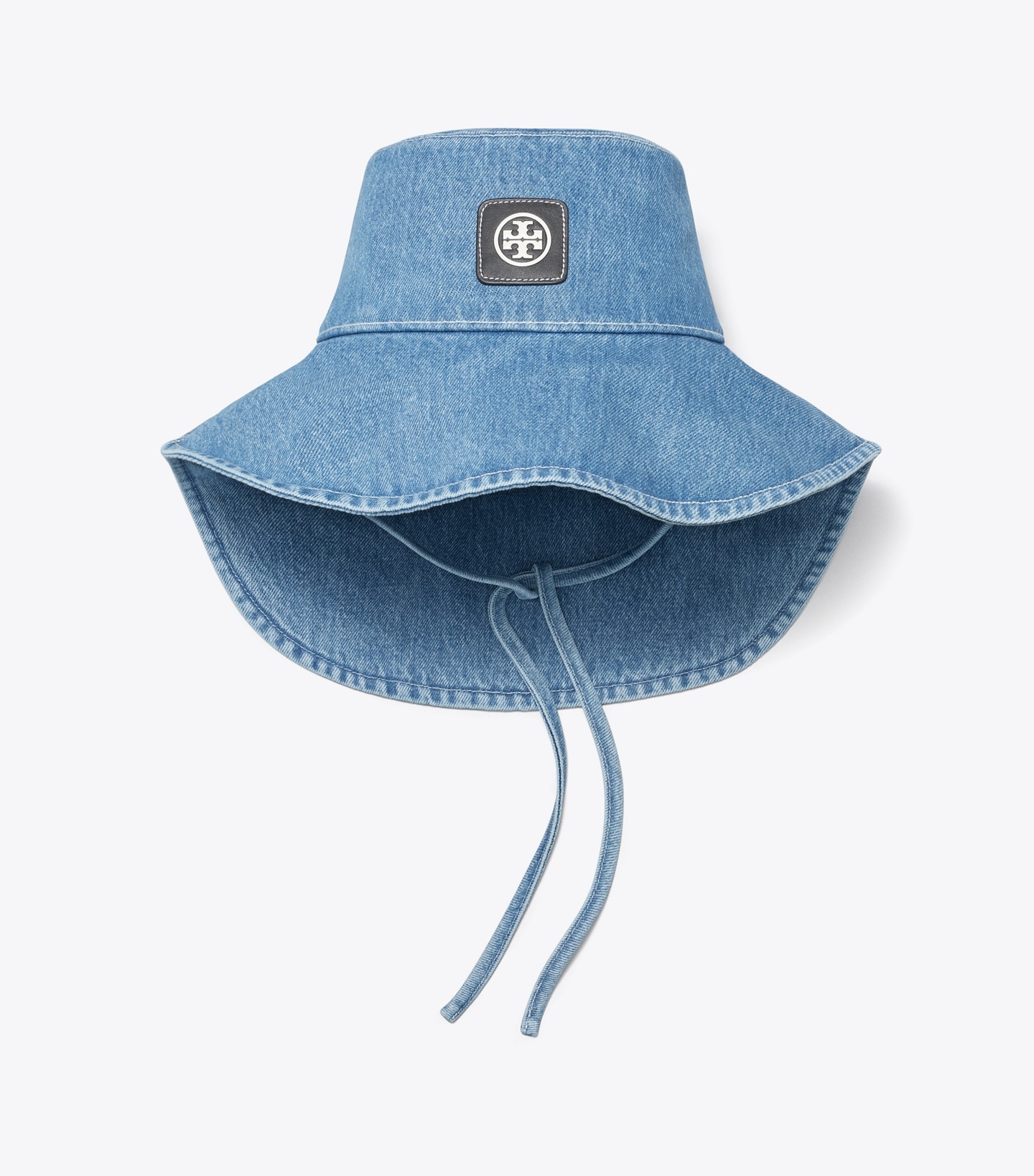 Denim Wide Brim Hat