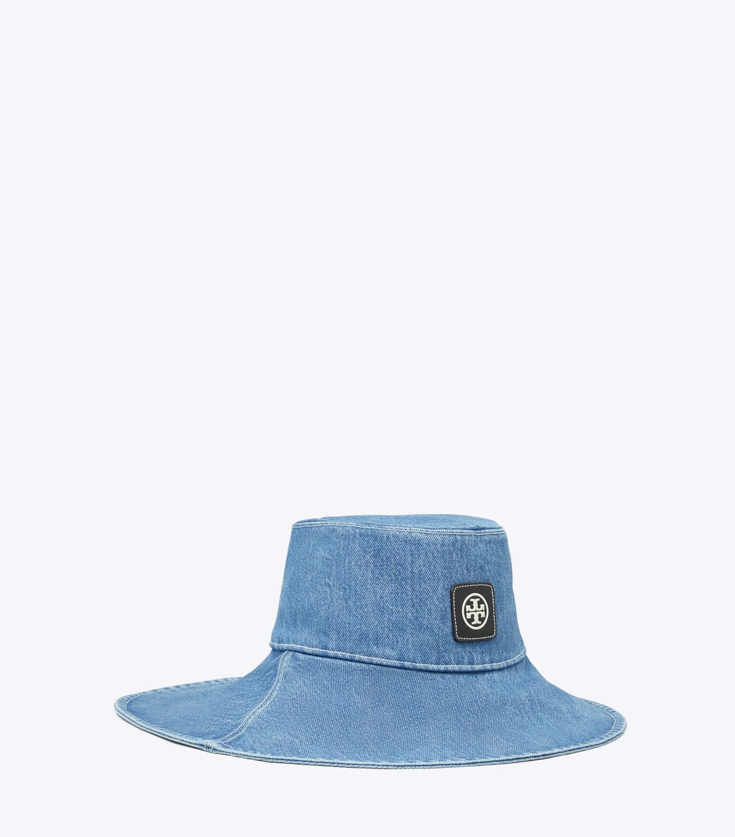 Denim Wide Brim Hat