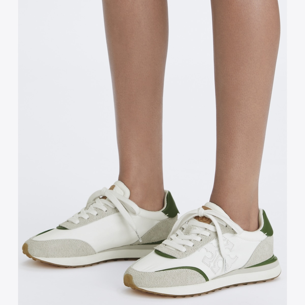 【送料&関税込】Tory Burch Blush Woven Fabric Trainer Sneake Good Luck Woven Trainer: Women's Designer Sneakers | Tory Burch