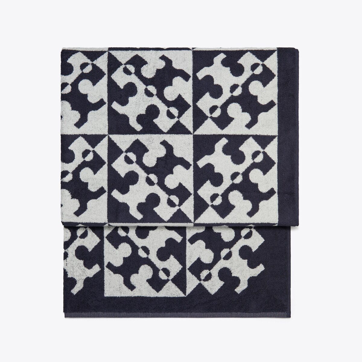 DIAGONAL T JACQUARD TOWEL - thumbnail 2