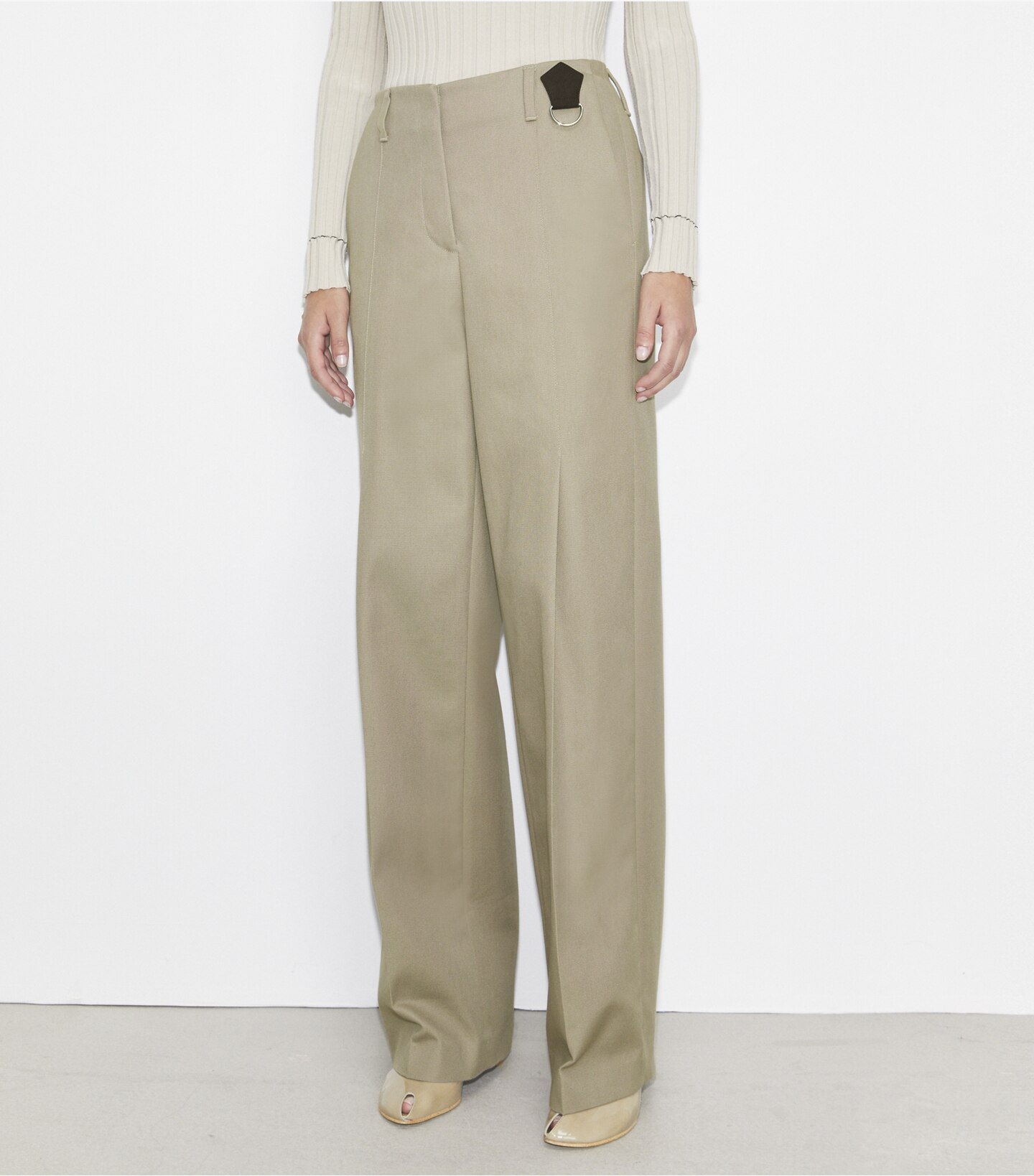 Distressed Cotton Pant