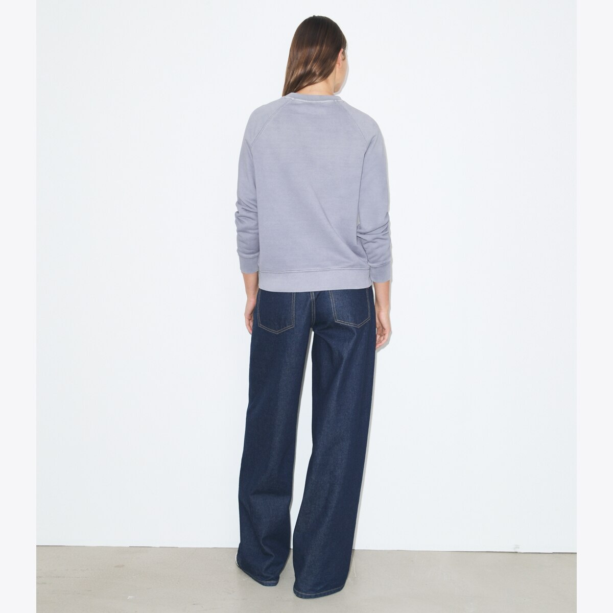 DISTRESSED COTTON SWEATSHIRT - thumbnail 5