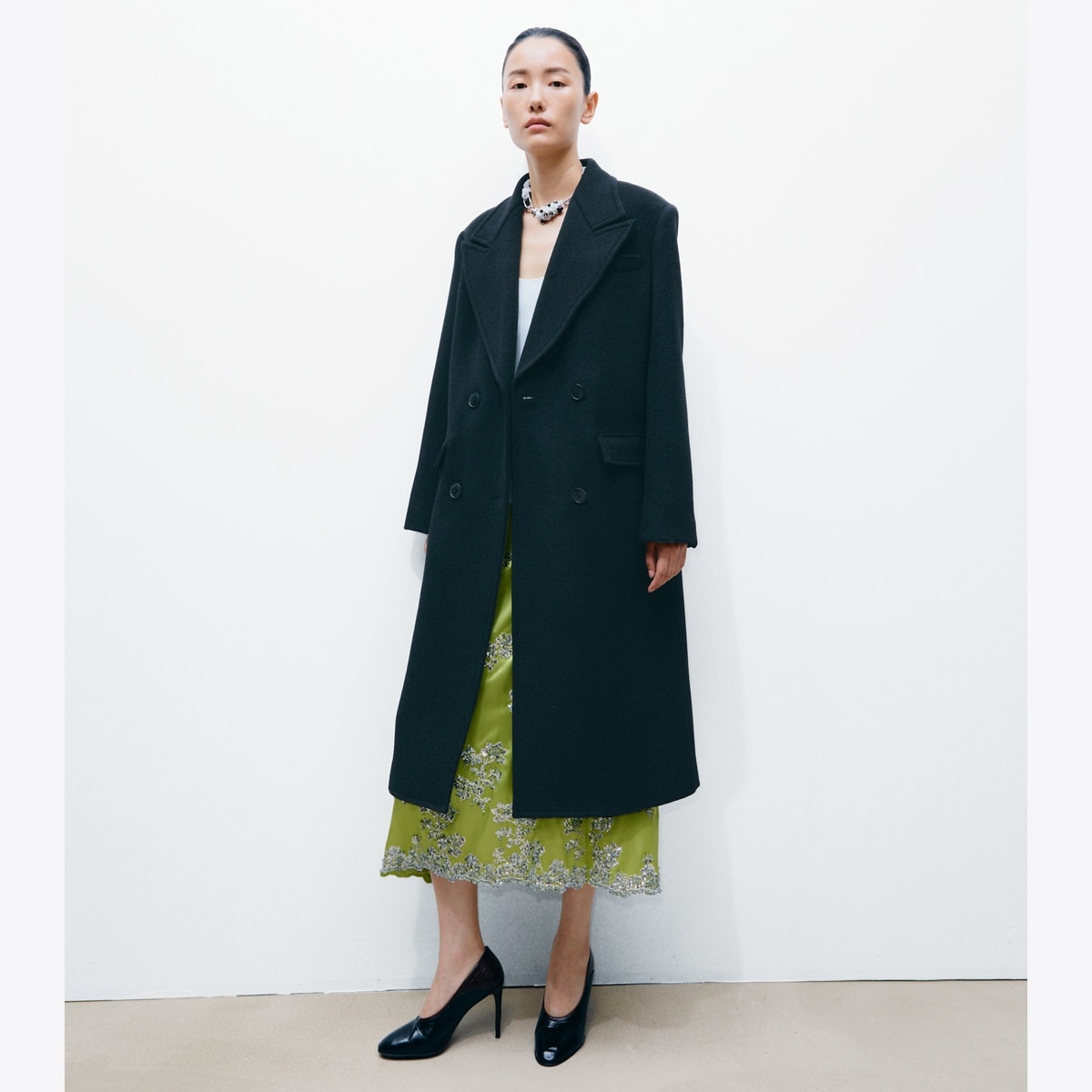 Double Breasted Wool Coat: Women's Clothing | Coats | Tory Burch EU
