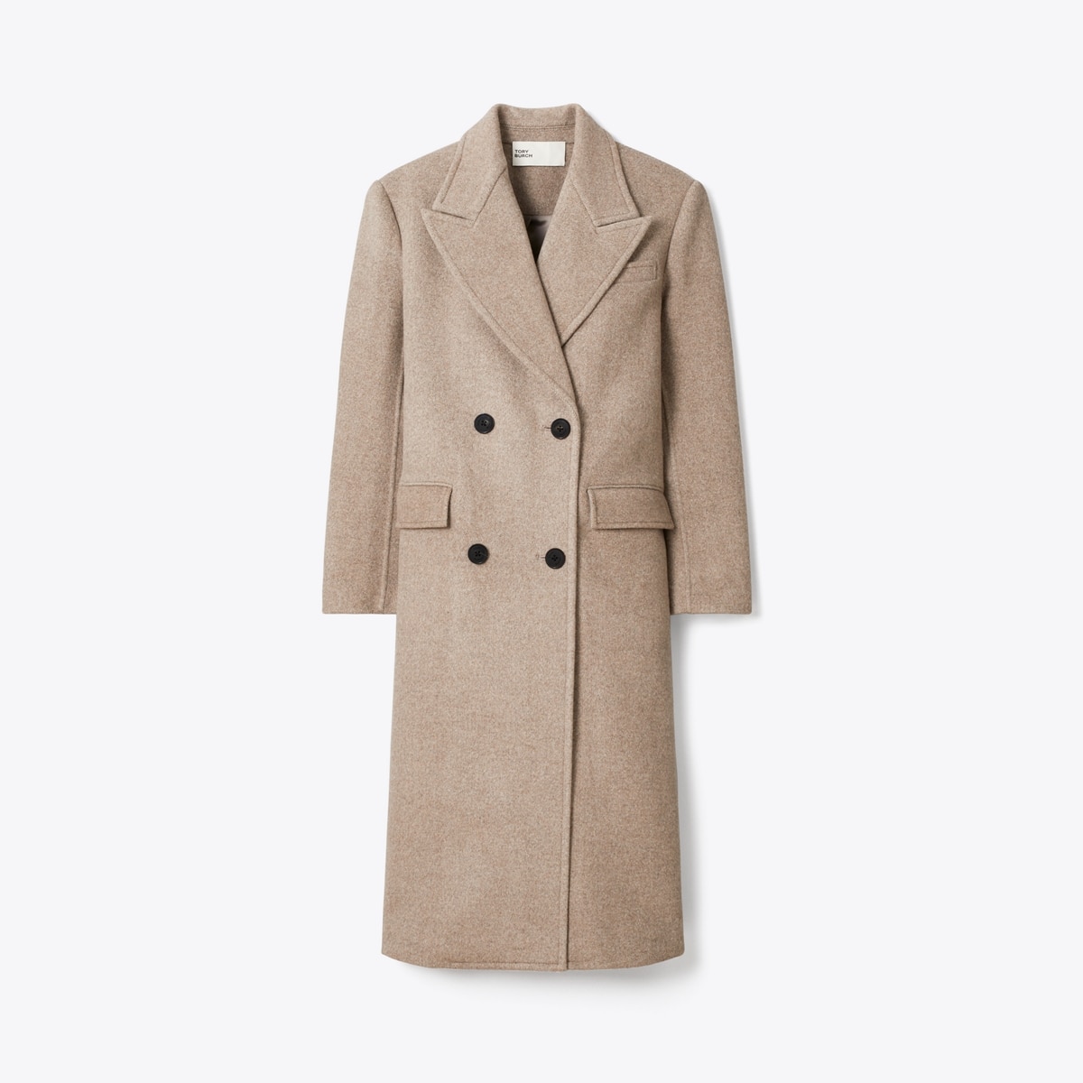 Double Breasted Wool Coat: Women's Designer Coats | Tory Burch