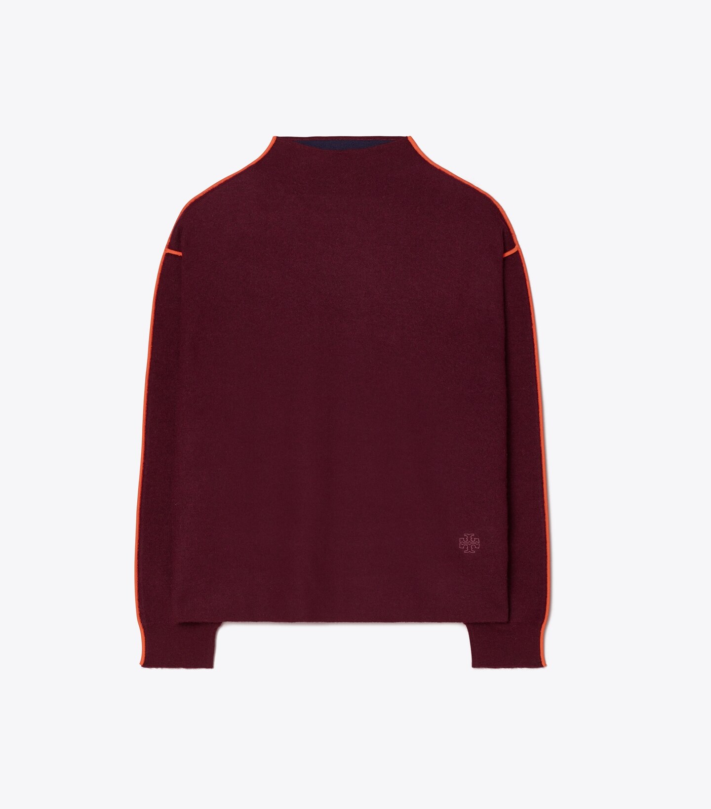 Double Face Wool Mockneck