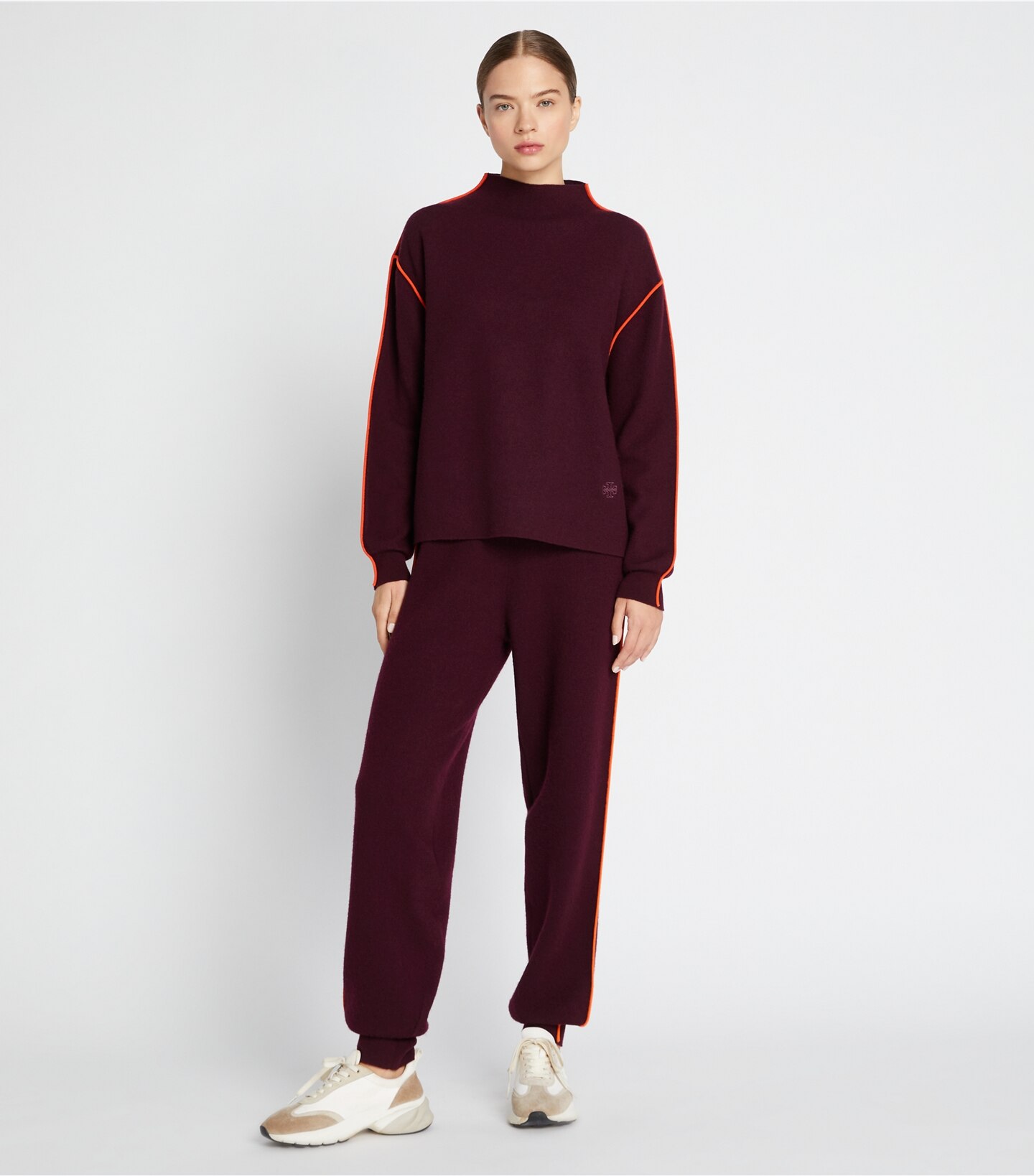 Double Face Wool Mockneck