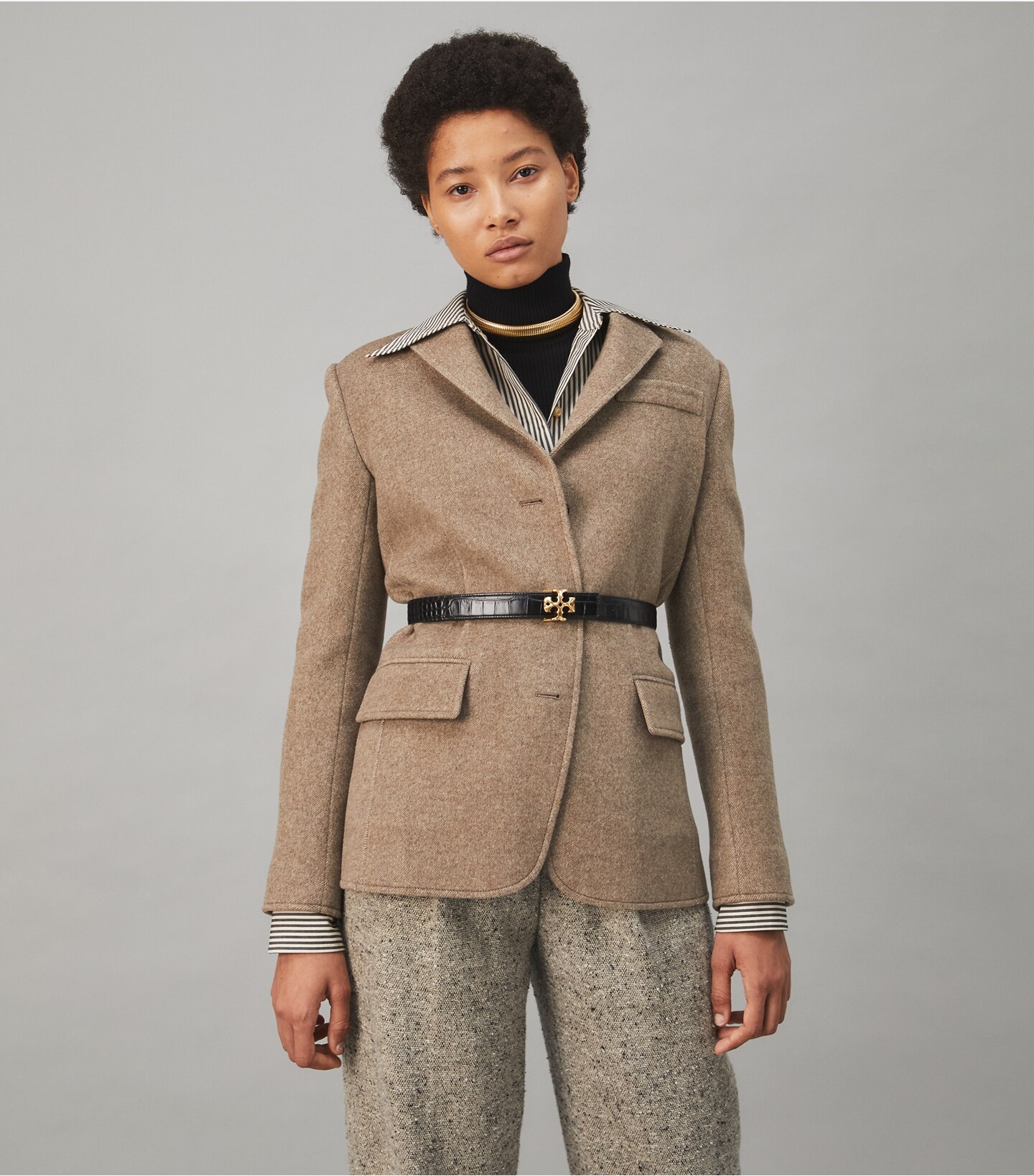Double-Faced Wool Blazer
