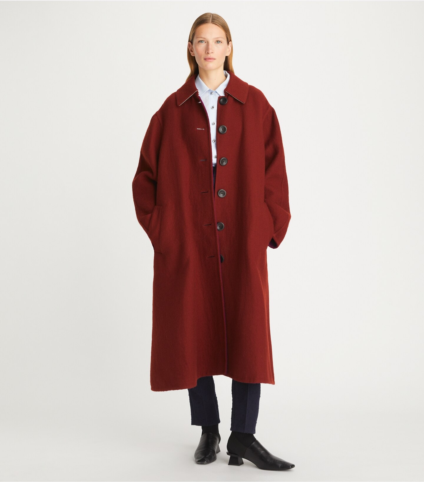 Double-Faced Wool Coat