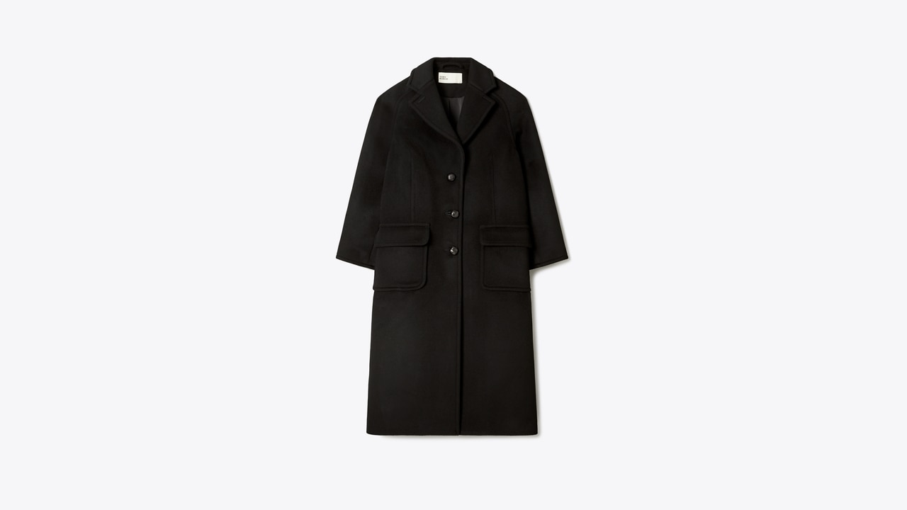 Double-Faced Wool Overcoat