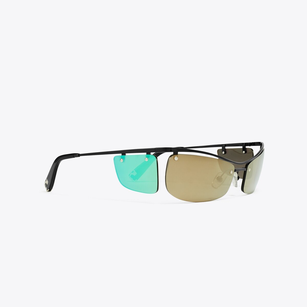 Double-Lens Runway Sunglasses: Women