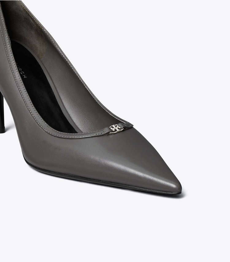 Tory Burch designer escarpins Double T Buckle Pump in DARK GRIGIO / DARK GRIGIO informations