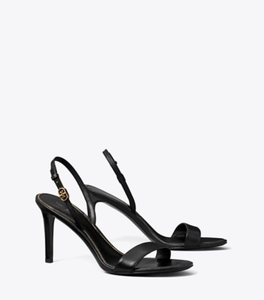 Tory Burch low factory heels with strap