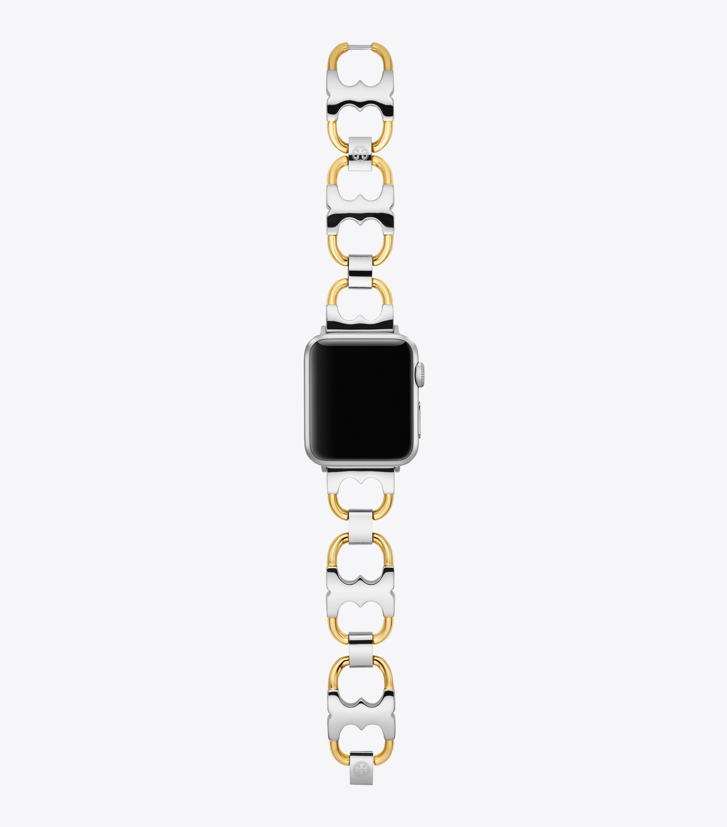 Double T Link Band for Apple Watch®, Gold-Tone/Silver, 38 MM – 40 MM