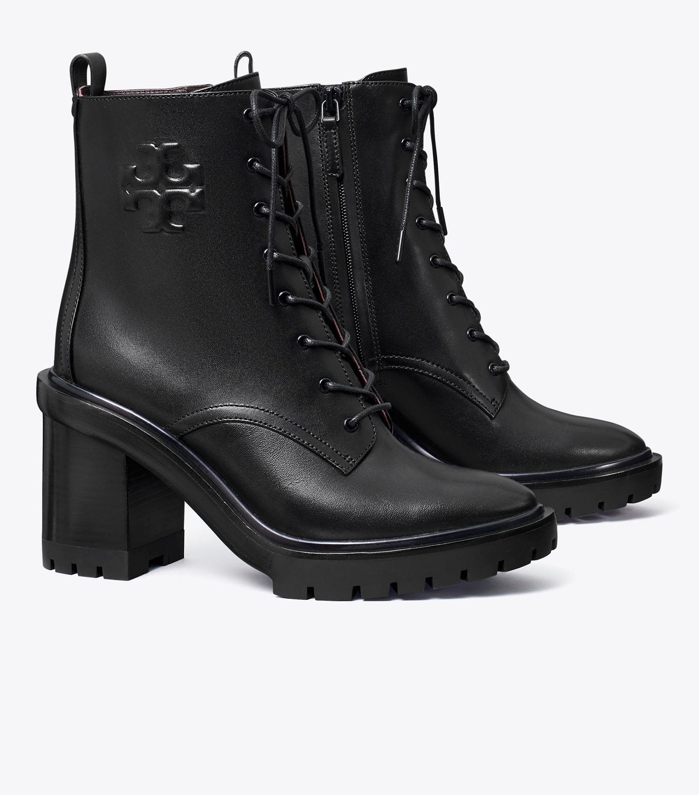 Double T Lug Ankle Boot