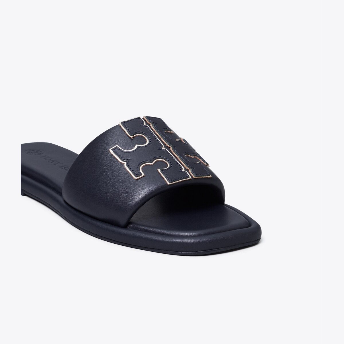 ★Tory Burch★ロゴにポイント★Double T Sport Slide★サンダル Double T Sport Slide: Women's Designer Sandals | Tory Burch