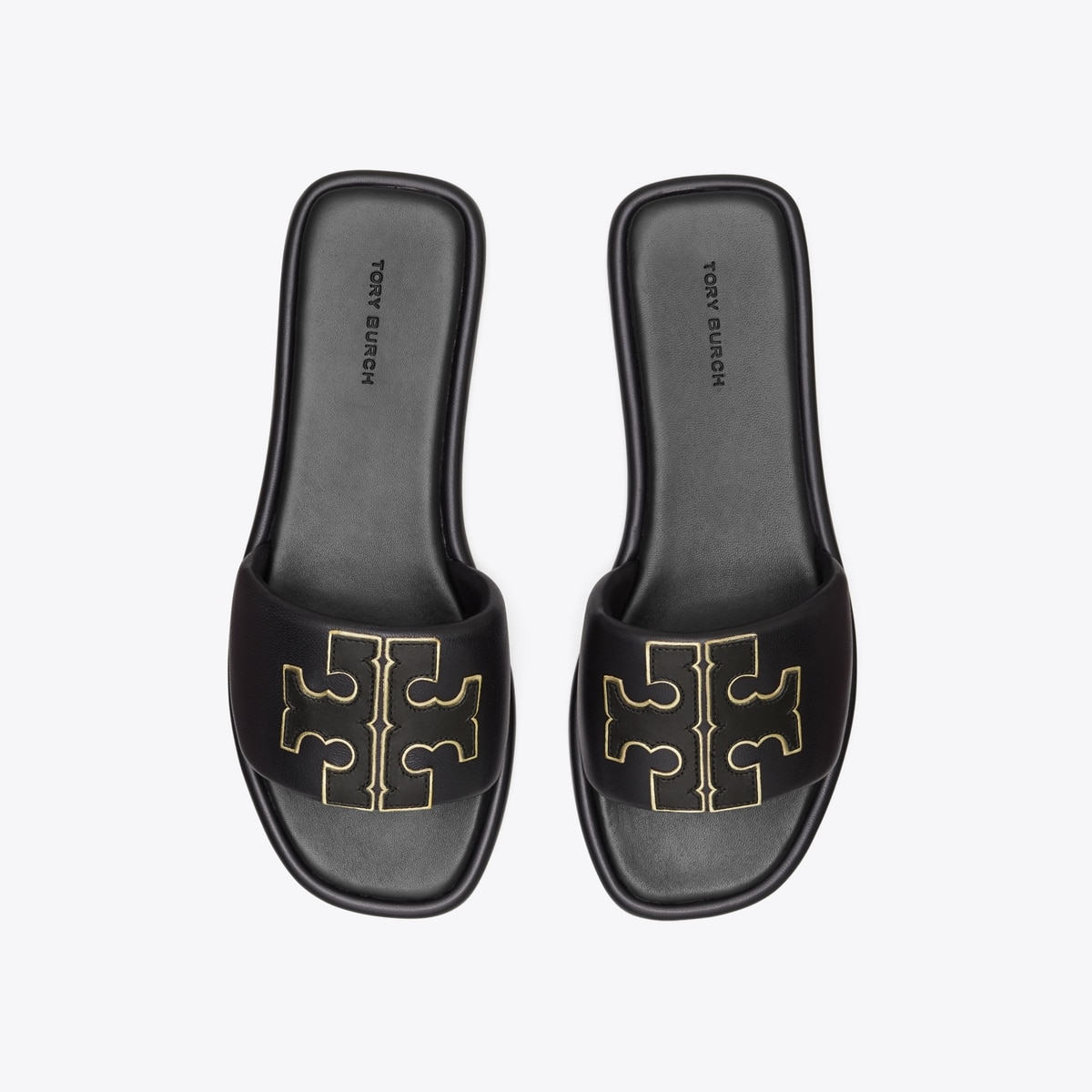 Tory Burch double t sport slide 2024 size 8 spring lotus