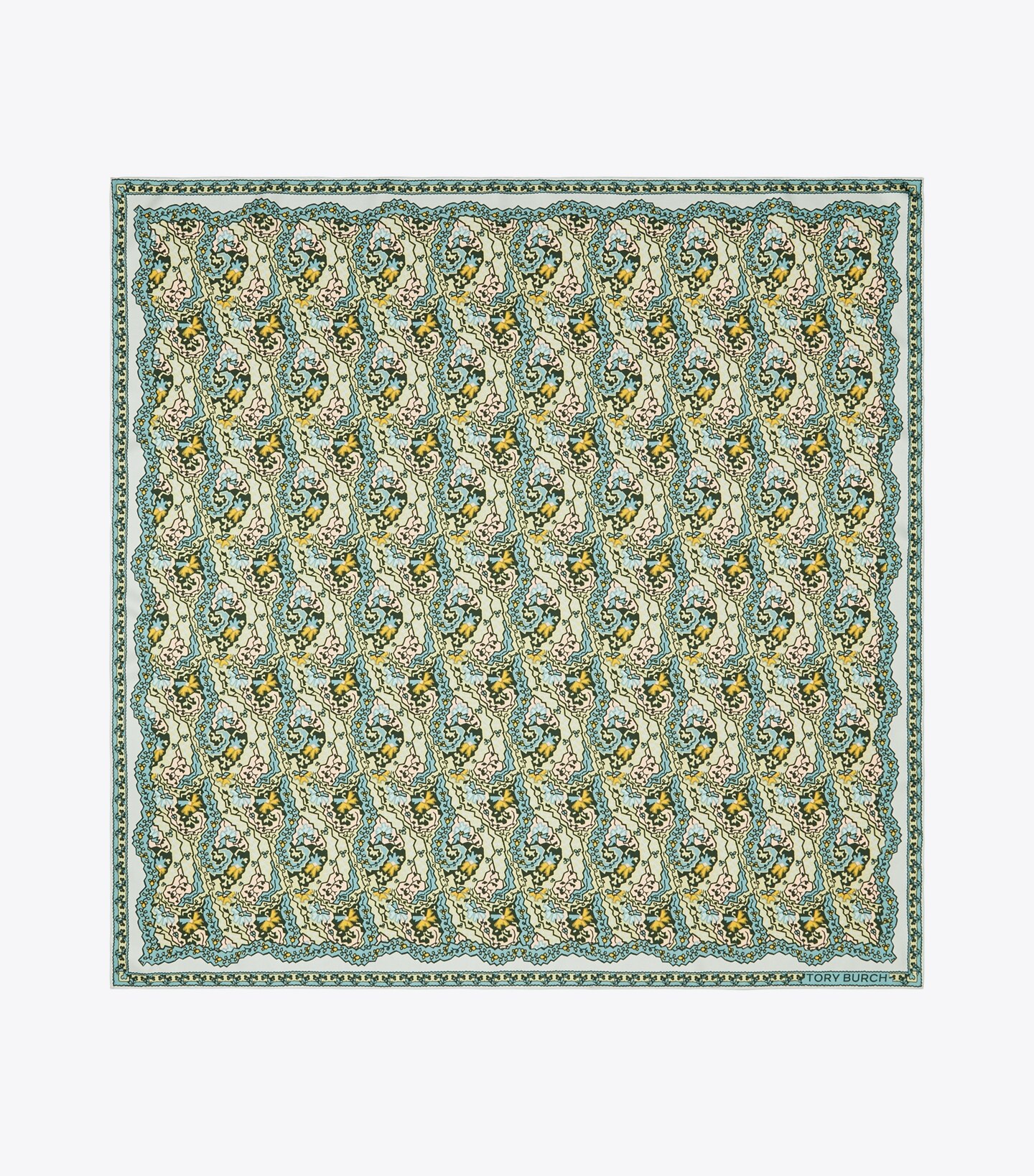 Dream Paisley Silk Square Scarf