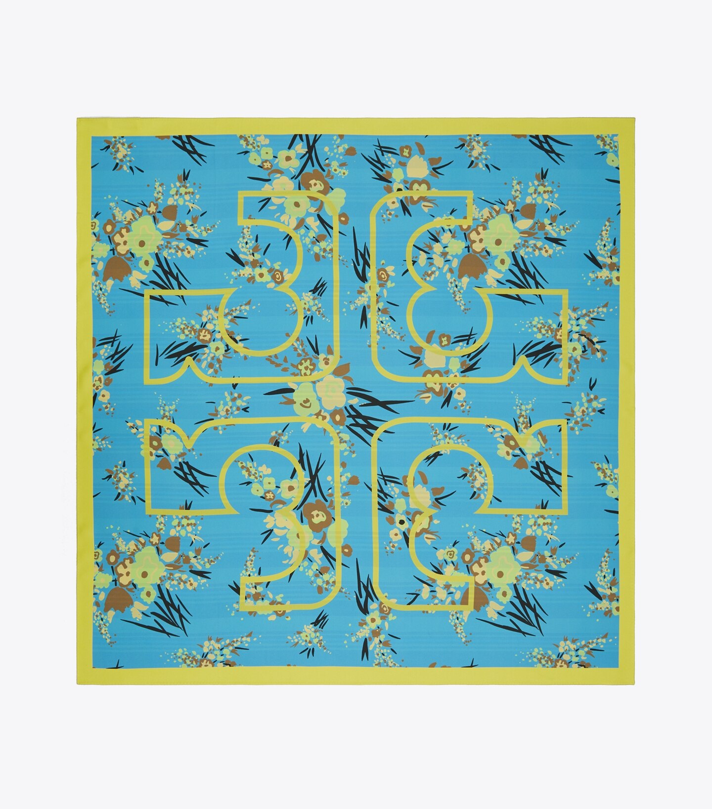 Drip Bouquet Logo Square Scarf