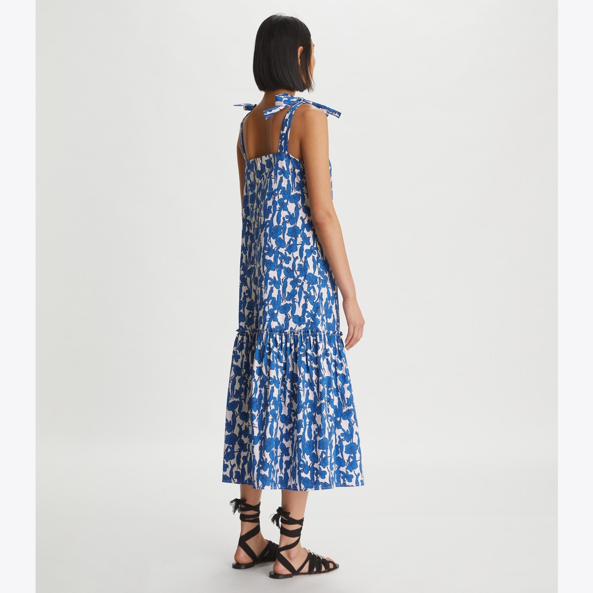 Drop Waist Tie-Shoulder Dress : Women's Designer Coverups