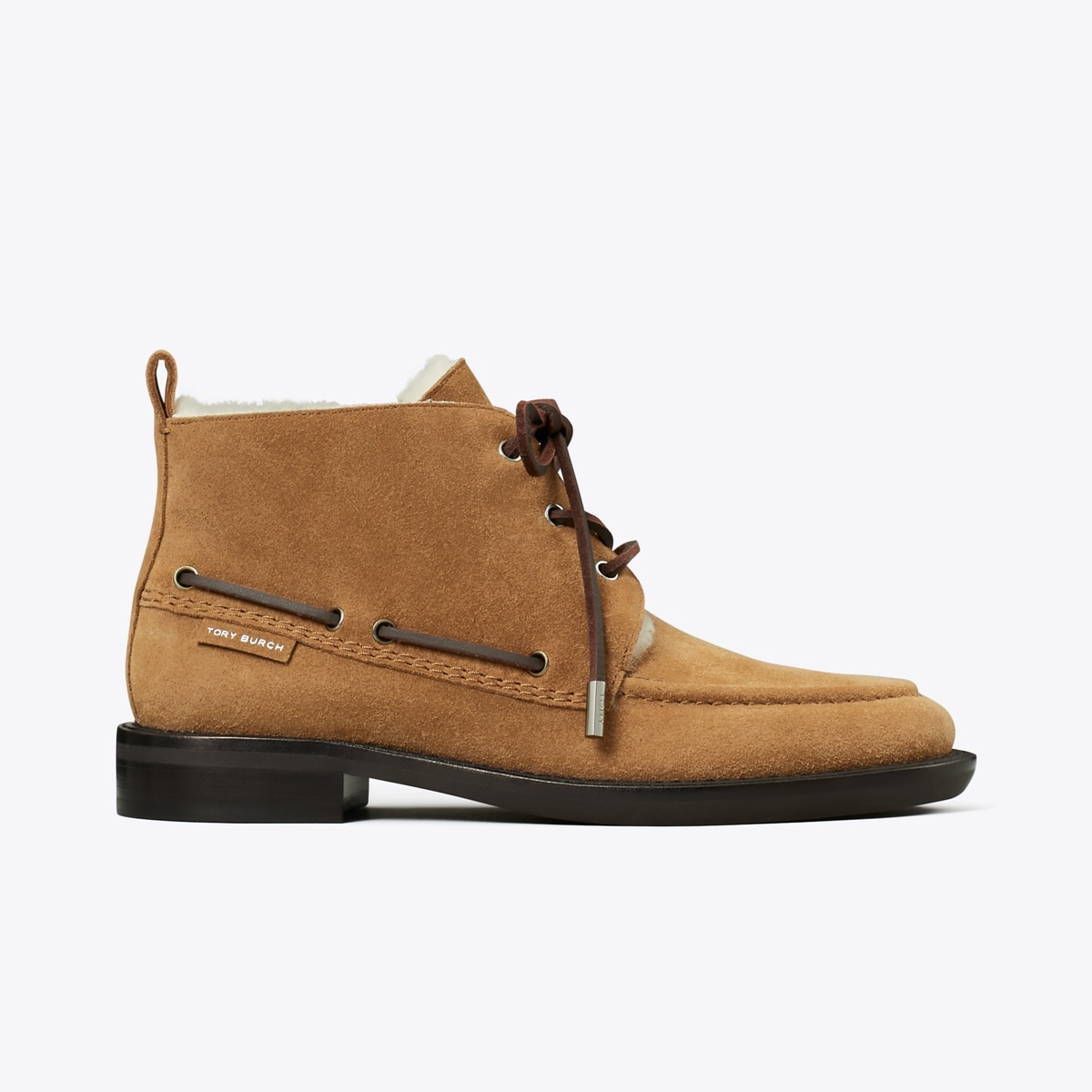 DUCK SHEARLING ANKLE BOOT