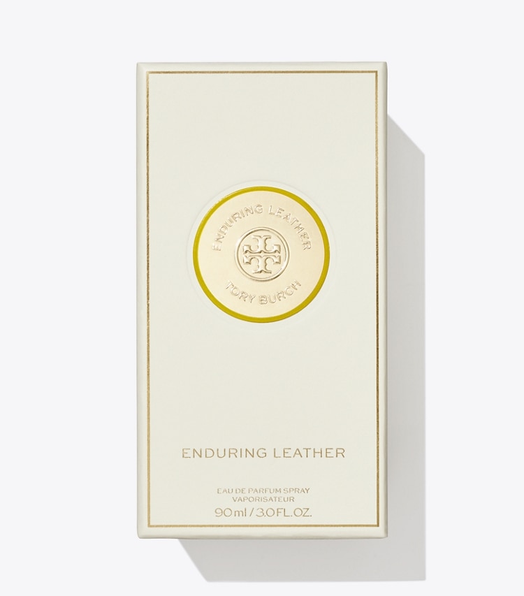 Tory Burch diseñador perfume Eau de Parfum Enduring Leather de 90 ml en Enduring Leather detalle