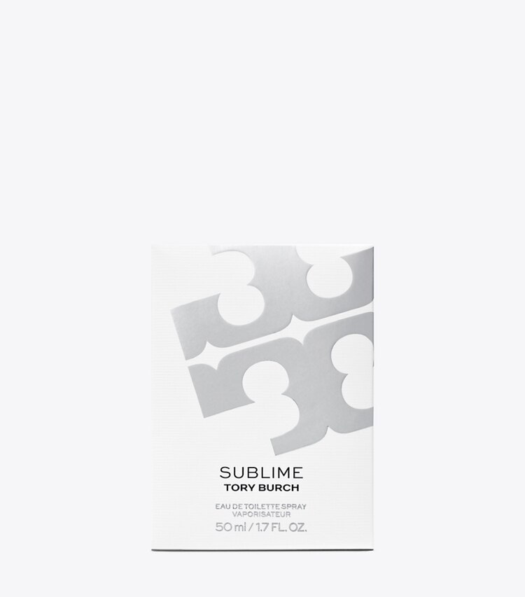 Tory Burch diseñador perfume Eau de Toilette Sublime 50 ml en SUBLIME SILVER detalle