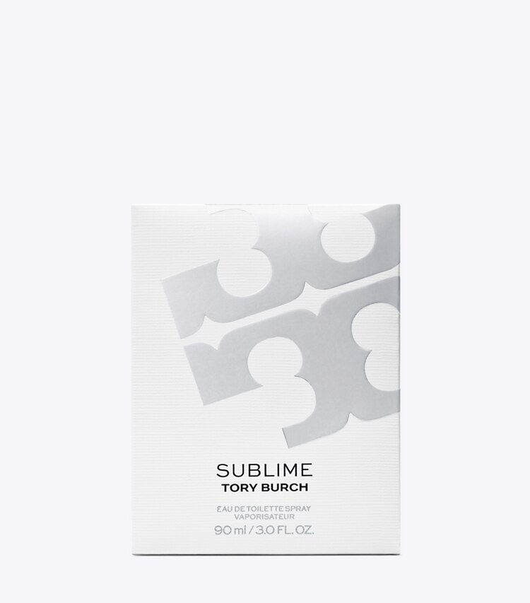 Tory Burch diseñador perfume Eau de Toilette Sublime 90 ml en SUBLIME SILVER detalle