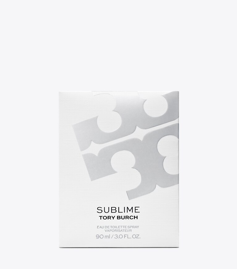 Tory Burch diseñador perfume Eau de Toilette Sublime 90 ml en SUBLIME SILVER detalle